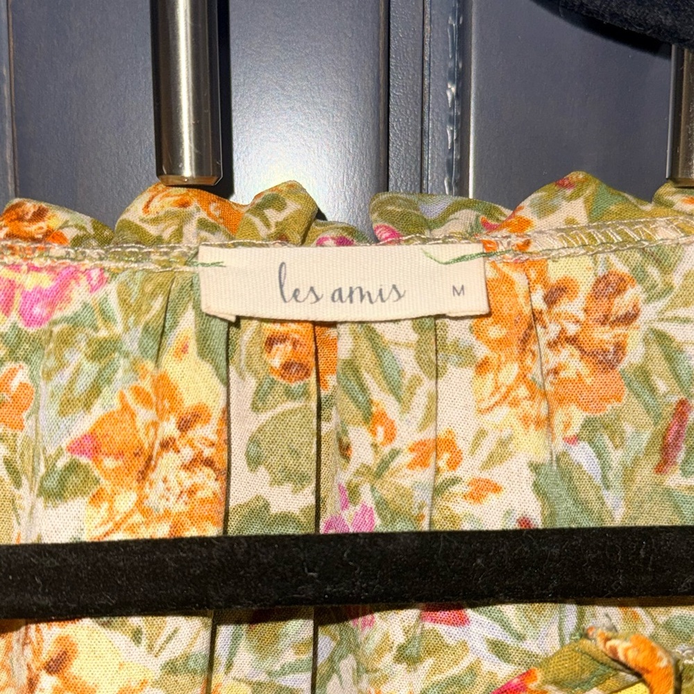 Women's Floral Blouse - Picture 2 of 5